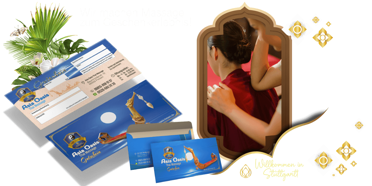 Wir machen Massage zum Geschenkerlebnis!